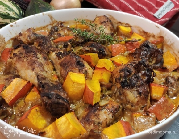 Вот какая красота получается! Даже рьяный противник тыквы изменит свое мнение, попробовав ее в этом блюде. Так случилось с моим мужем, потому утверждаю на полном серьёзе.