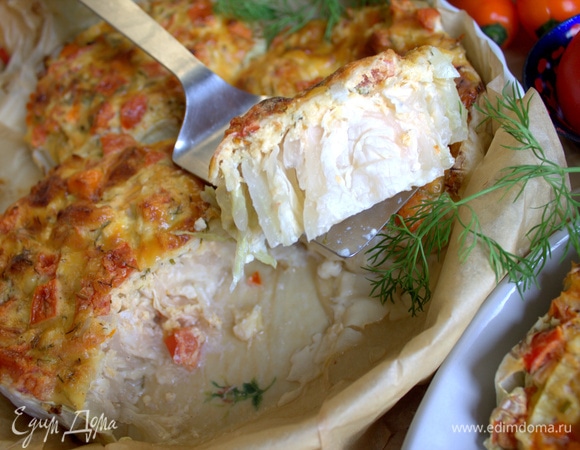 Мне разрез напомнил по виду рыбный стейк :)