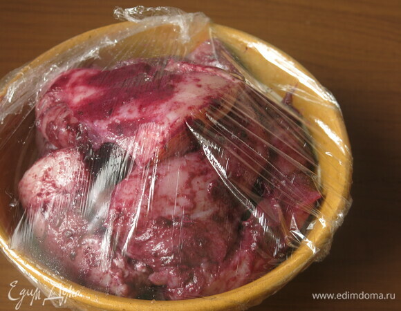 Ставим мариноваться на 1–1,5 часа.