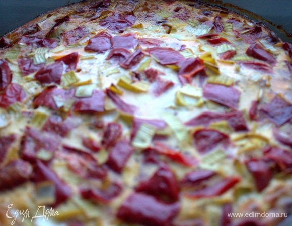 Ближе к окончанию снять крышку и зарумянить верх.