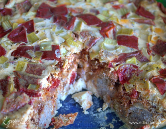 Подаем на стол прямо в форме на обед или ужин.