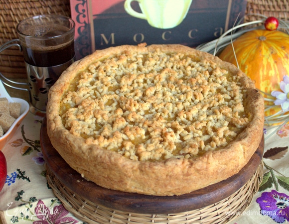 Пирог стоял в духовке 35 мин.