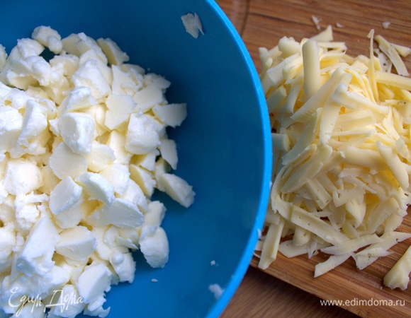 Натереть или нарезать.