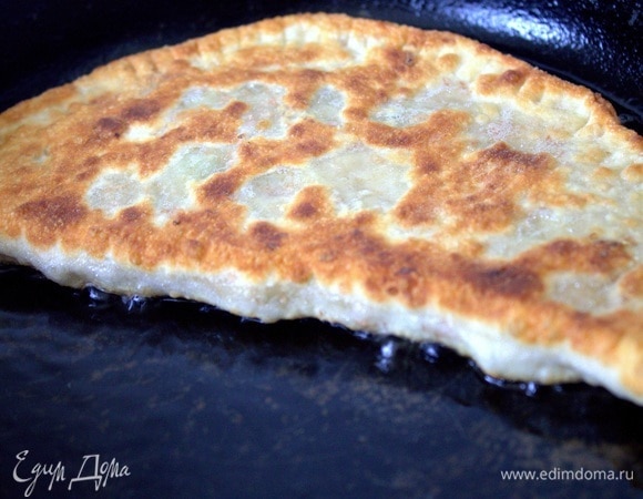 Большие жарим по одному.