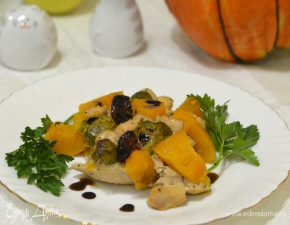 При подаче можно использовать бальзамический соус и перец. Всем приятного аппетита, вкусной и полезной еды!