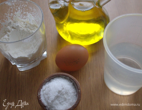 Продукты. В пост можно без яйца.