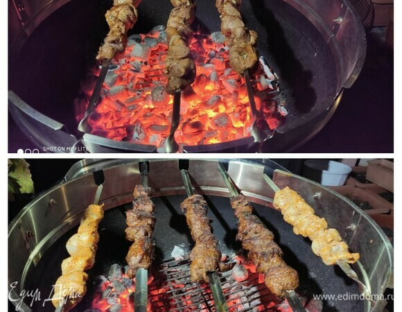 У нас в семье никогда не бывает консенсуса с выбором меню. Мнения расходятся, и каждый настаивает на своем. Что остается неизменным — это гриль-мастер муж и его мечта: один на всех мясной продукт! Но и на этот раз «грилили» бедро баранины и филе курицы.