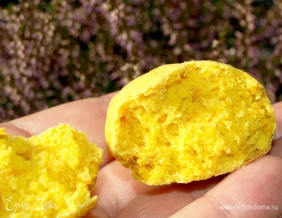 Печенье в разломе.