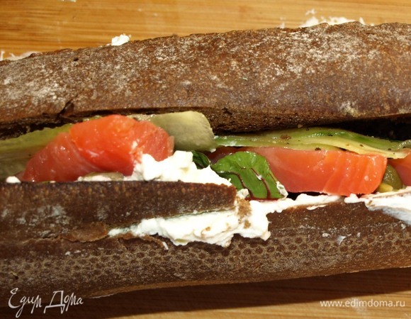 Закрываем второй половиной батарда.