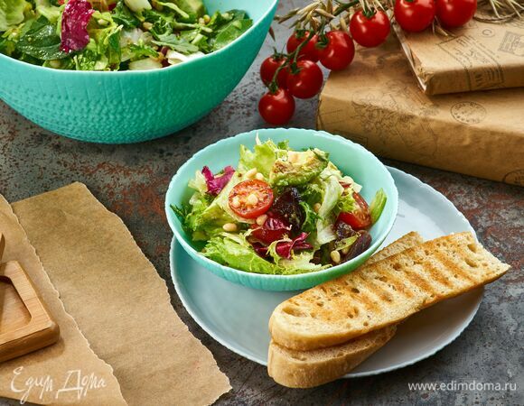 Оригинальный сладко-соленый салат готов! Подавайте его в посуде из коллекции Ammonite от Luminarc по будням или праздникам.