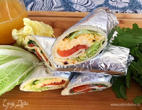 Наш вкусный и полезный перекус готов.