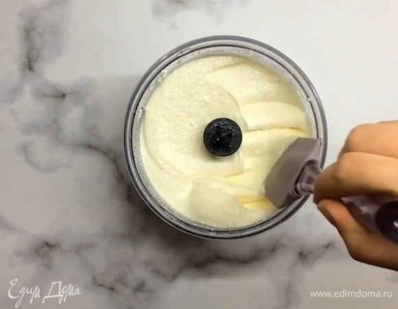 Доводим в блендере до нежной консистенции.