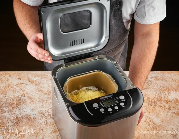 Включите программу «Тесто».