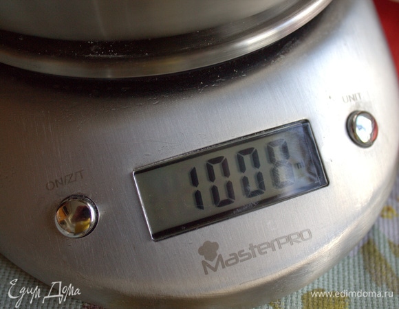 Вес рулета — 1,008 г.