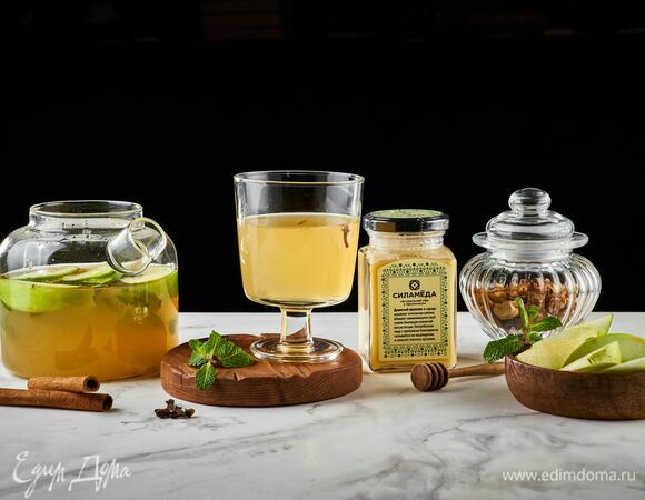 Процедите напиток. Наслаждайтесь приятным вкусом!