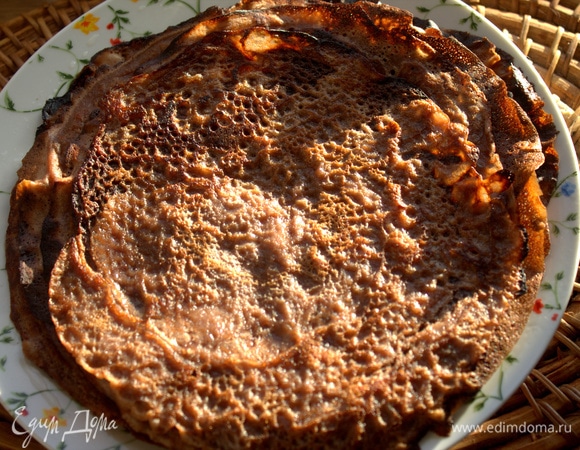 Получилось 10 блинчиков.