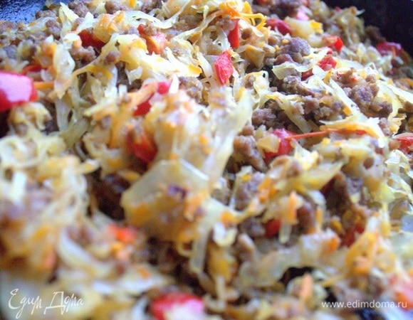 Перемешать. Начинка готова.