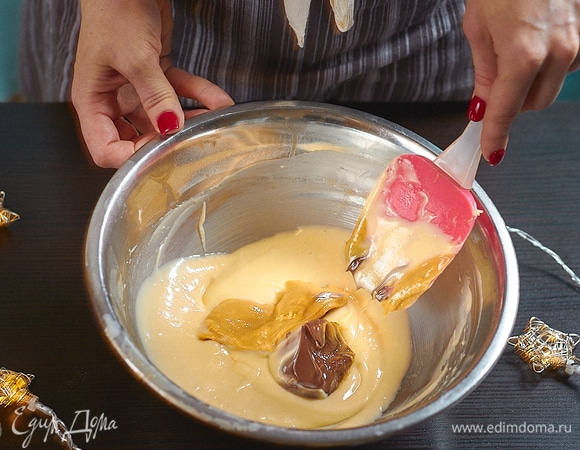 Добавляем ореховые пасты.