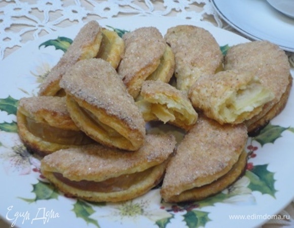 Хрустящие, слоистые. Удачная выпечка.