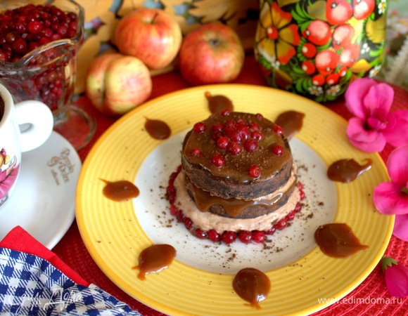 Подаем с кофе или чаем.