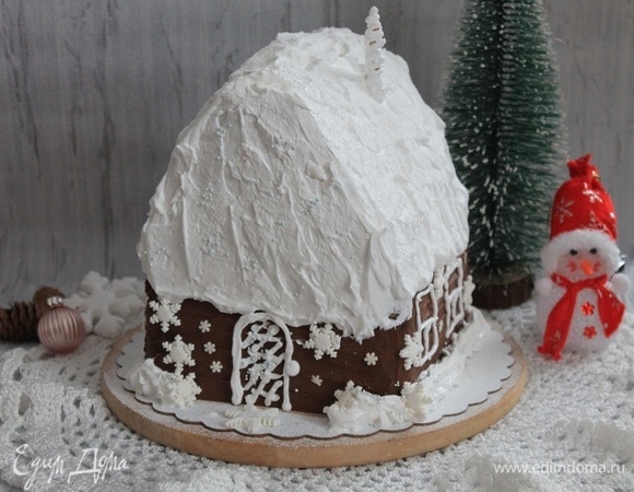 Вот такая избушка получилась.