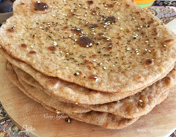 Лепешки получаются очень нежные.