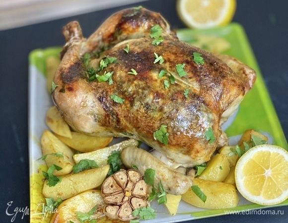 Готово! Можно сервировать и подавать! Для любителей кислинки можно подать с лимоном.