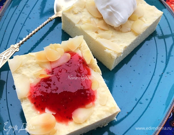 Вкусная и нежная запеканка готова.