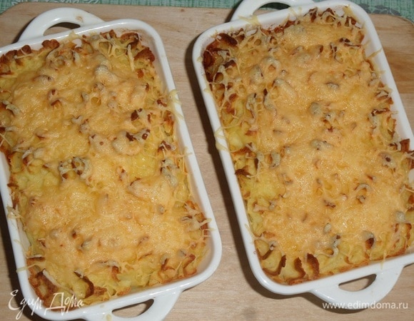 Достаем из духовки. Вот такая красота получается!