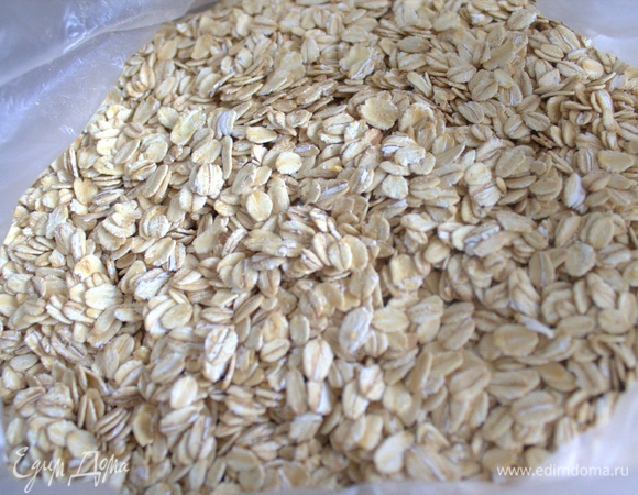 Хлопья у меня цельнозерновые грубые.