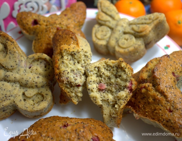 Кексы очень сытные, заменят завтрак.