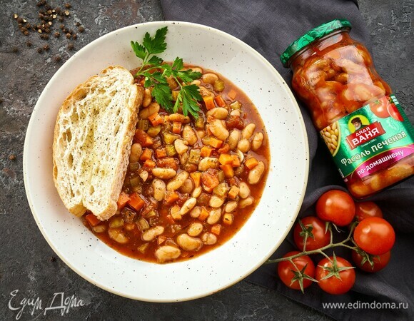 Быстрая фасолада готова!