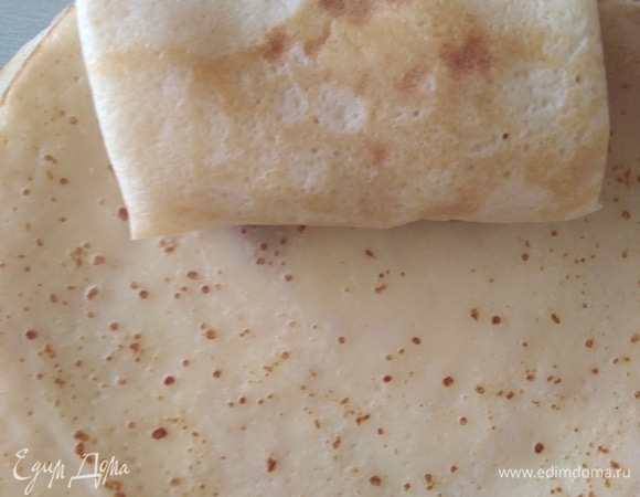 И накрыть оставшимся краем.