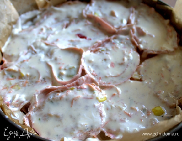 Поставить в духовку при 180°C на 1 час.