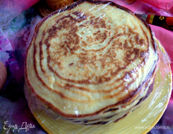 Замотать пленкой и дать настояться в холодильнике — будет вкуснее.