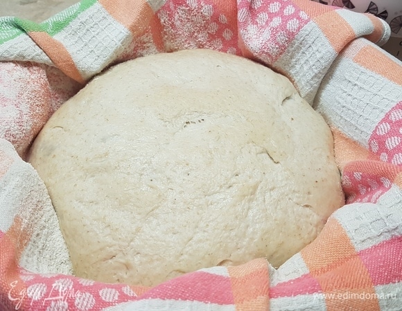 Вот так выглядит заготовка после ночи в холодильнике.