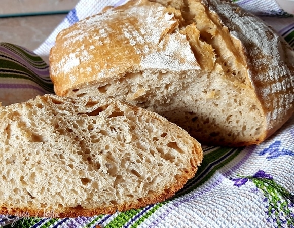 Очень вкусный хлеб получается по этому рецепту.