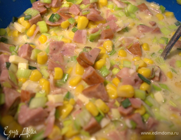 Хорошо смешиваем.