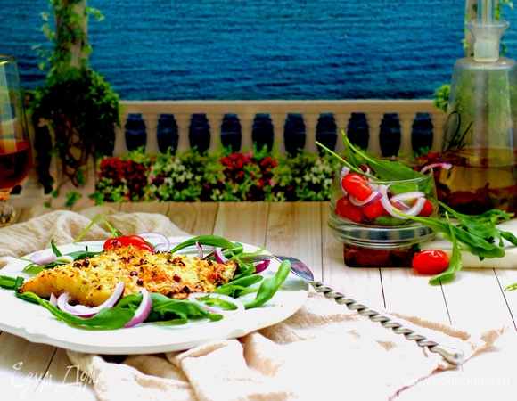 При желании посыпьте блюдо нарубленной зеленью перед подачей.