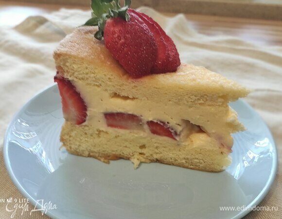 Кусочек тортика в разрезе