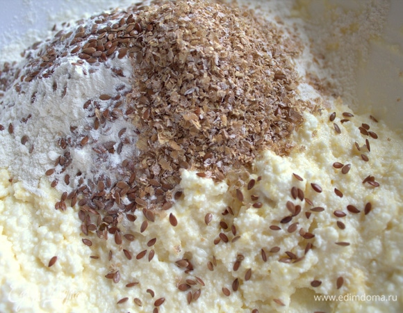 Я добавила отруби и лен, но это по желанию.