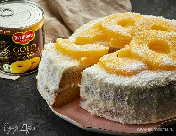 Готовый торт подавайте к чаю!