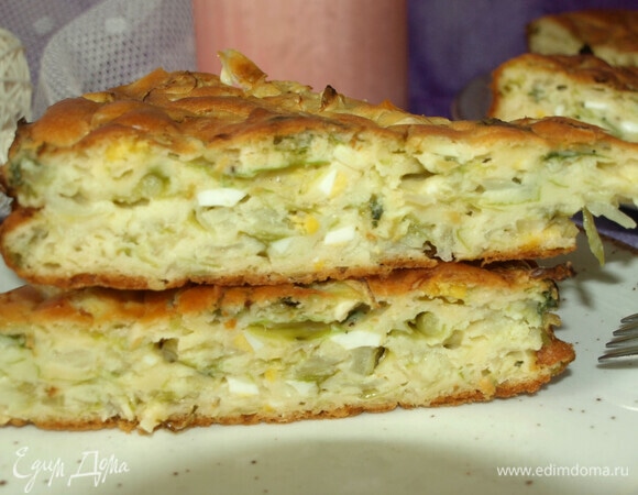 Пирог вкусный в теплом и холодном виде.