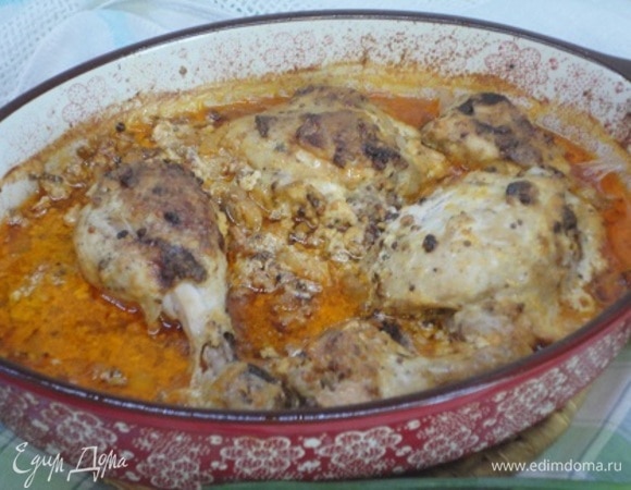 Запекаем в духовке 40 минут при температуре 190–200°C.