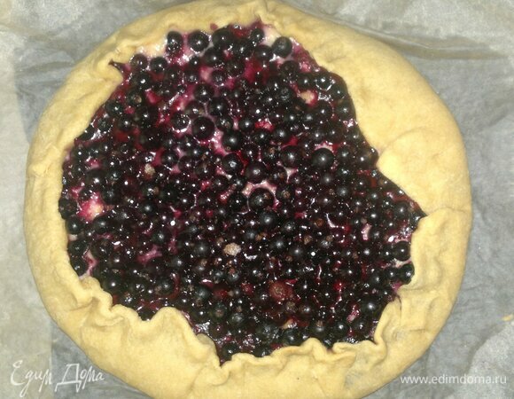 Готовую галету достать из духовки. Остудить до комнатной температуры.