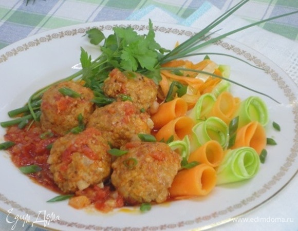 Подаем, посыпав любимой зеленью