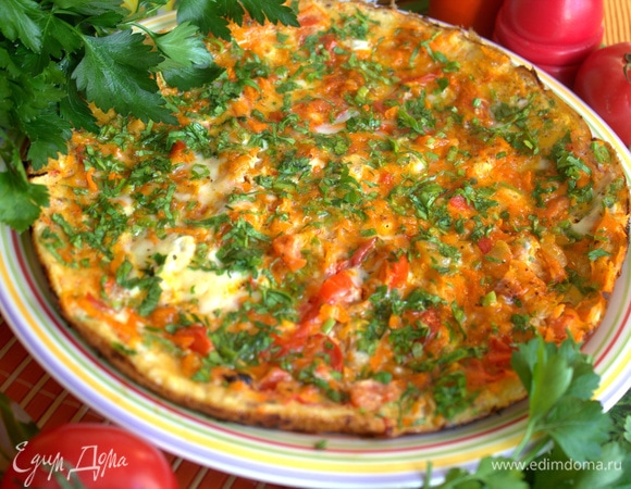 Переносим на большое плоское блюдо.