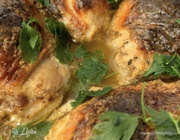 Курочка получается очень сочная, а корочка — золотистая и хрустящая! Приятного аппетита!