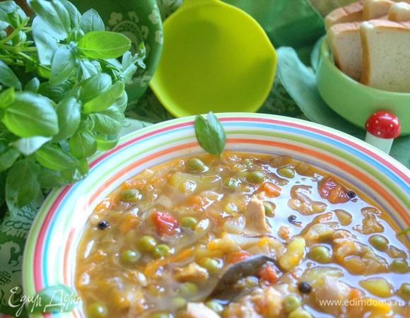 Варить до готовности. Подать сразу.