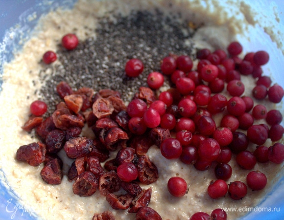 Добавить клюкву.